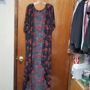 3/4 length shear duster